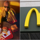 Left: J Balvin posing with his signature McDonald's meal. Right: McDonald's logo